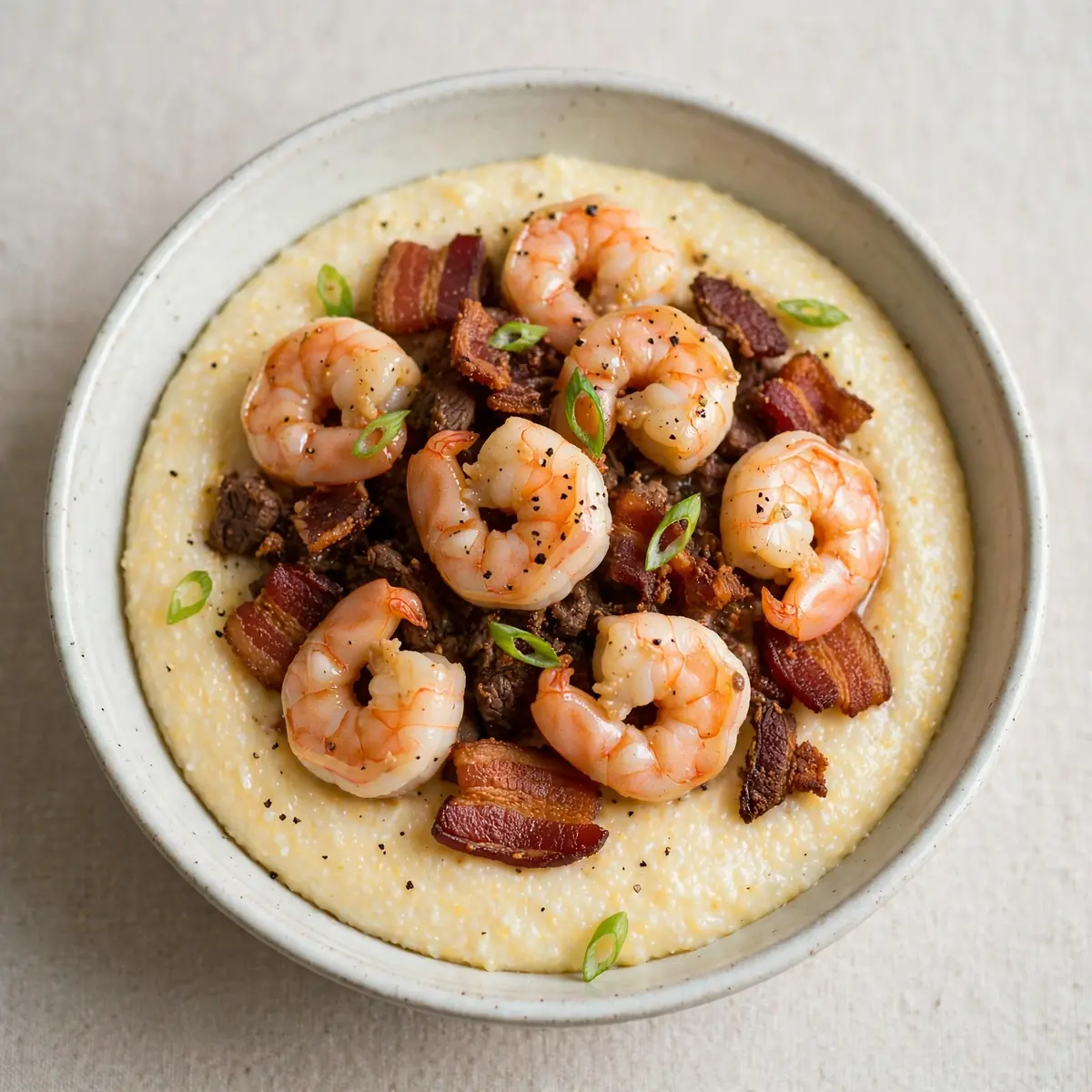 Budget Batch Meal Prep: Südstaaten-Shrimp and Grits