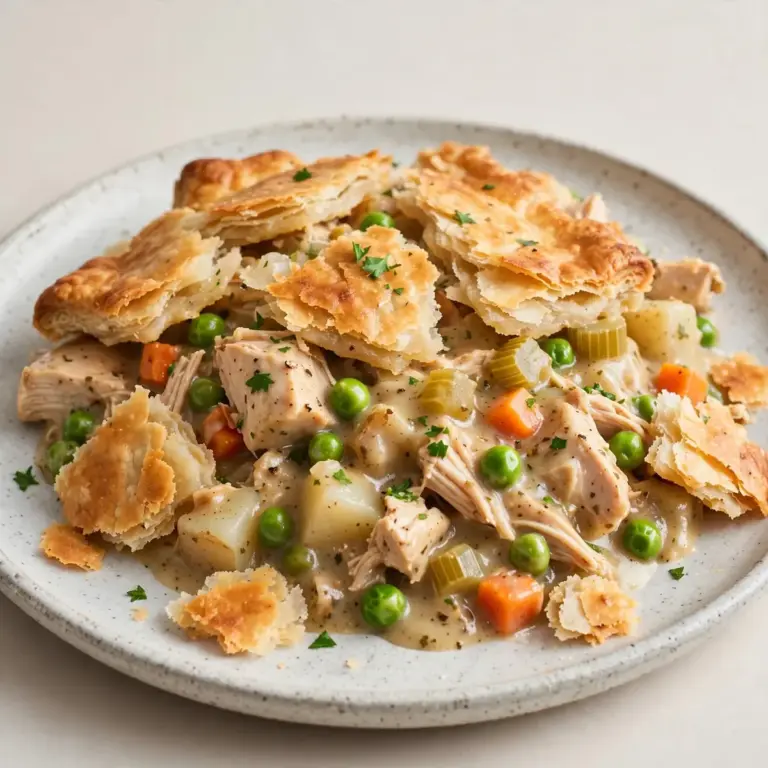Budget Chicken Pot Pie Batch Prep für die Woche