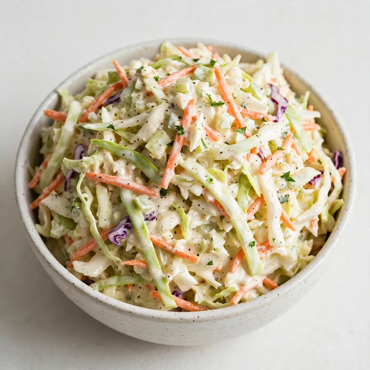 Budget Cremiges Southern Coleslaw für Meal Prep