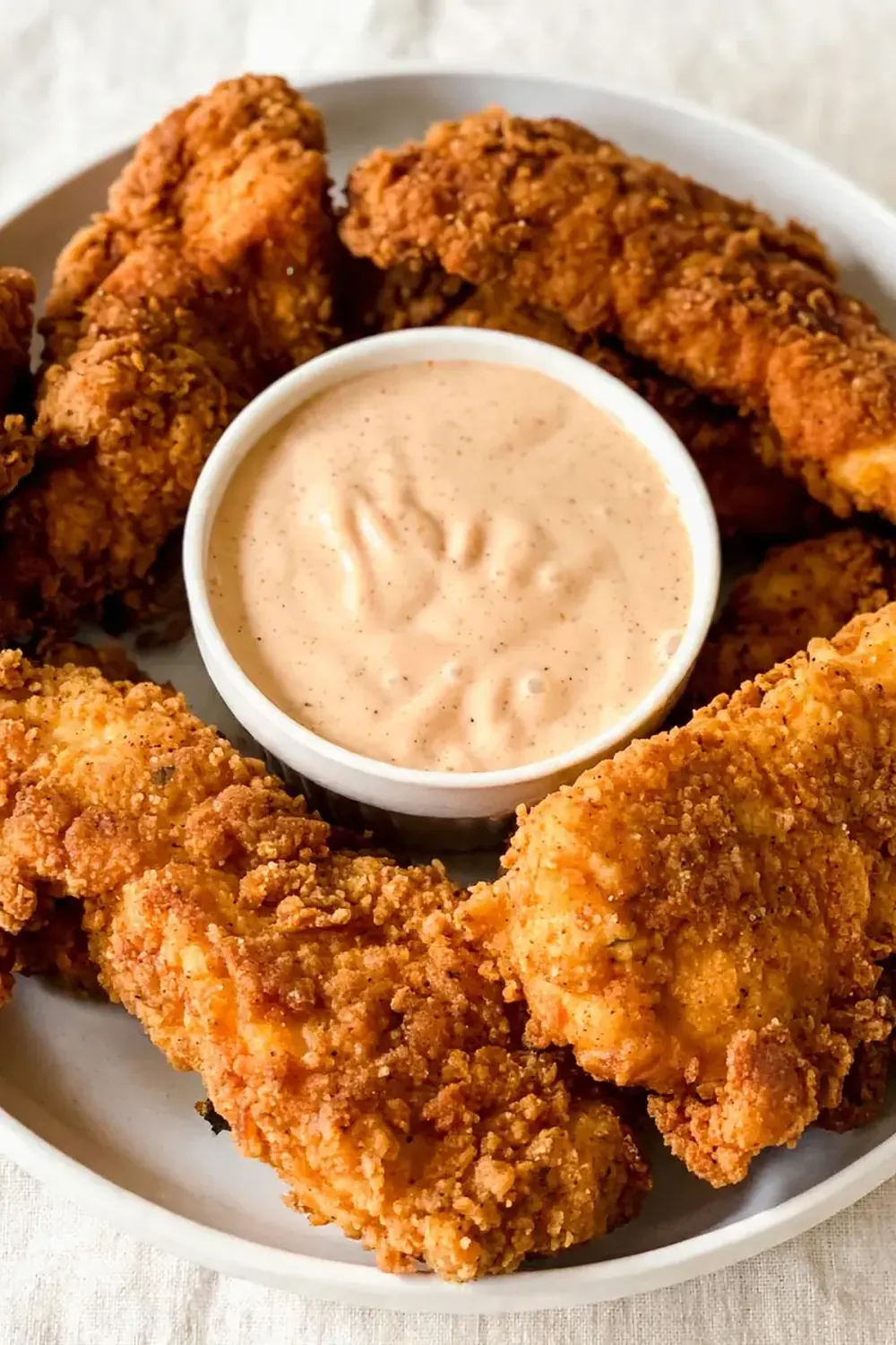 Copycat Raising Cane's Chicken Tenders and Cane's Sauce
