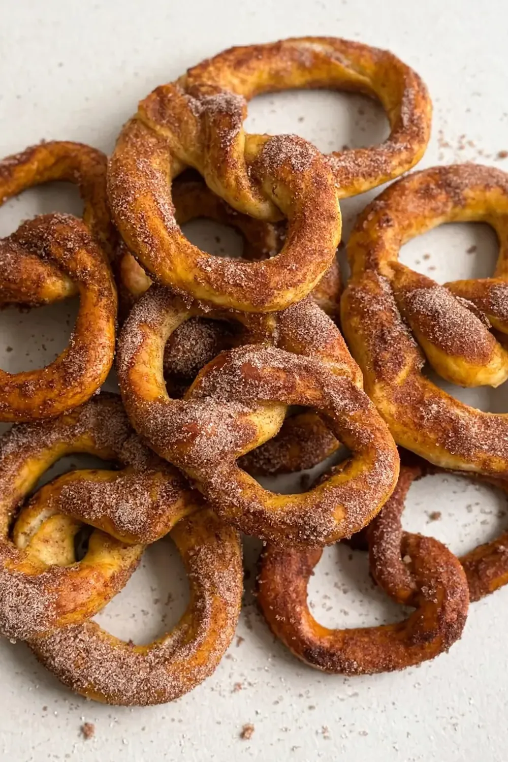 Copycat Auntie Anne’s Cinnamon Sugar Soft Pretzels
