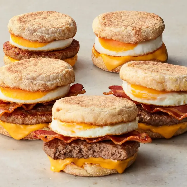 Copycat Egg McMuffin Meal Prep für 1,50 € pro Portion