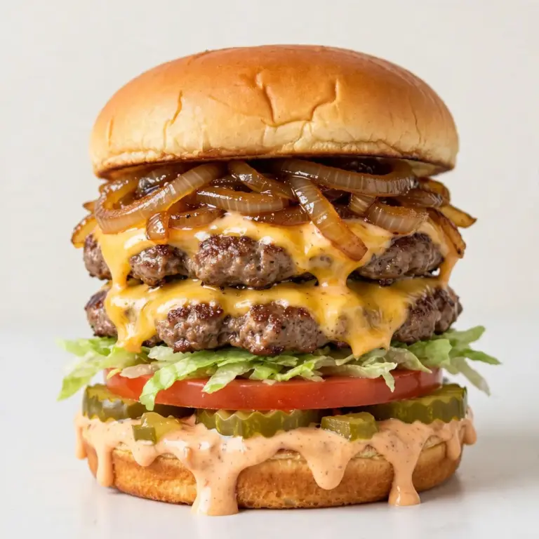Copycat In-N-Out Double-Double Animal Style: Meal Prep für 3€