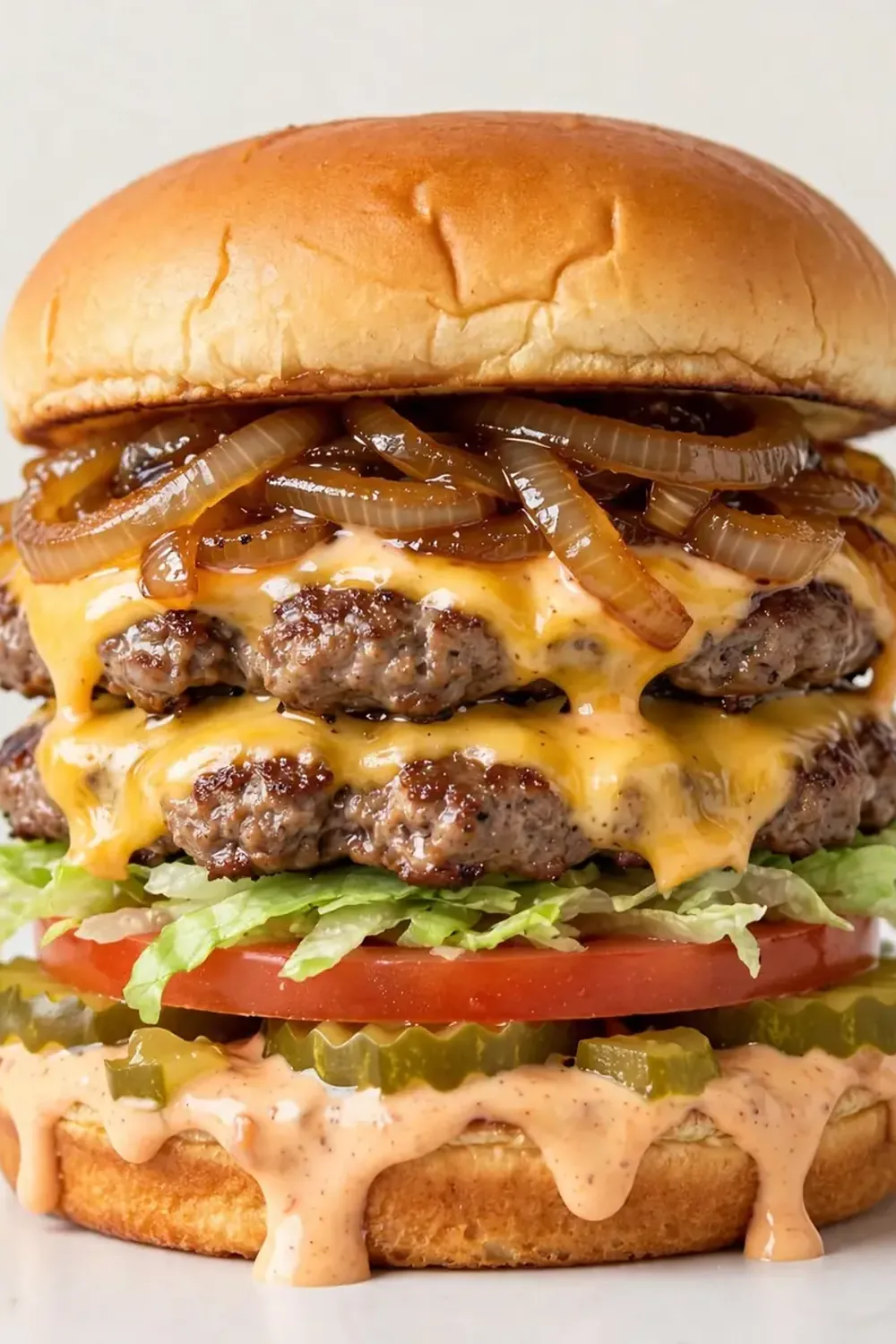 Copycat In-N-Out Double-Double Burger (Animal Style)