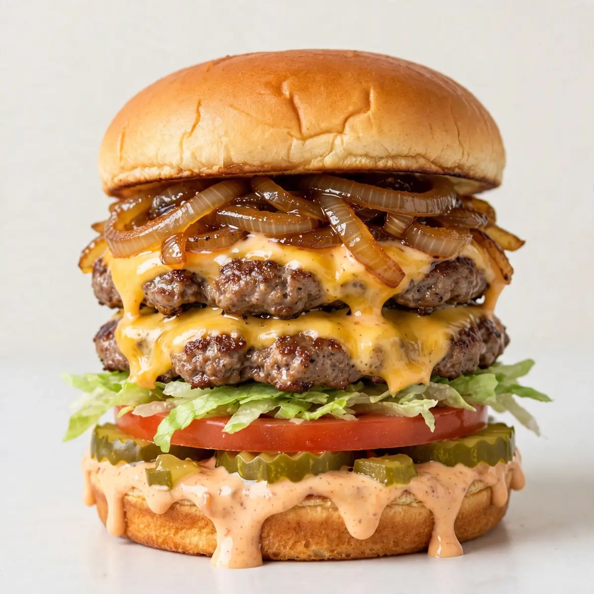 Copycat In-N-Out Double-Double Animal Style: Meal Prep für 3€