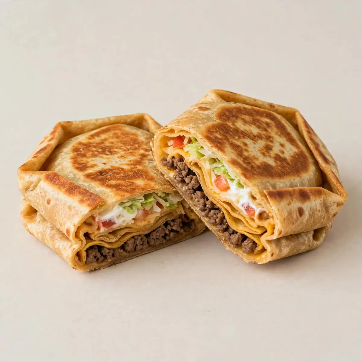 Copycat Taco Bell Crunchwrap Supreme Batch-Kochen für nur 2€