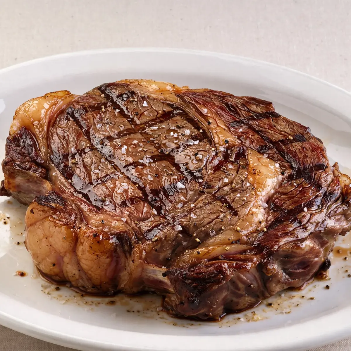 Copycat Texas Roadhouse Ribeye Steak für Meal Prep unter 5€