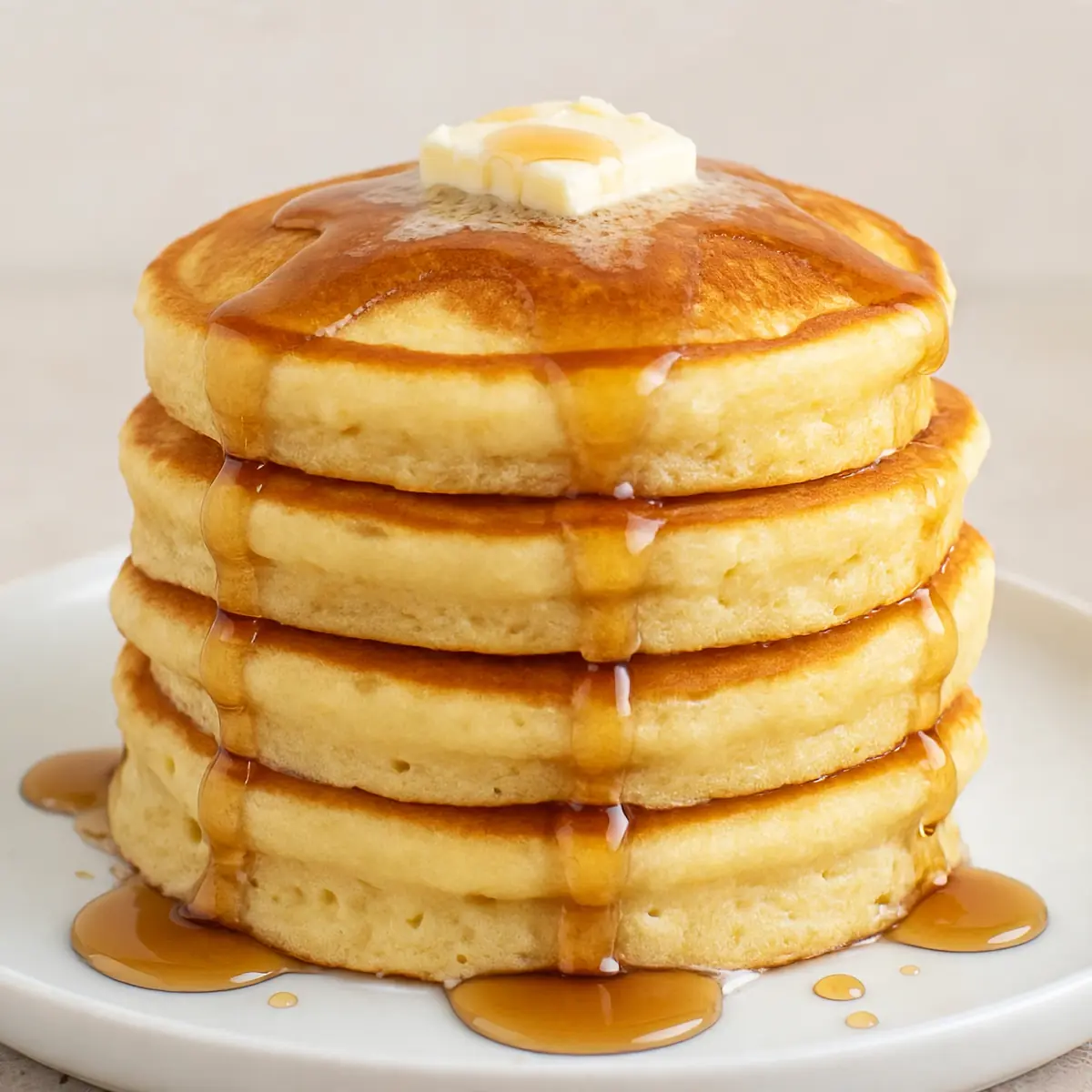 Fluffige Buttermilk Pancakes Meal Prep für 1 Euro pro Portion