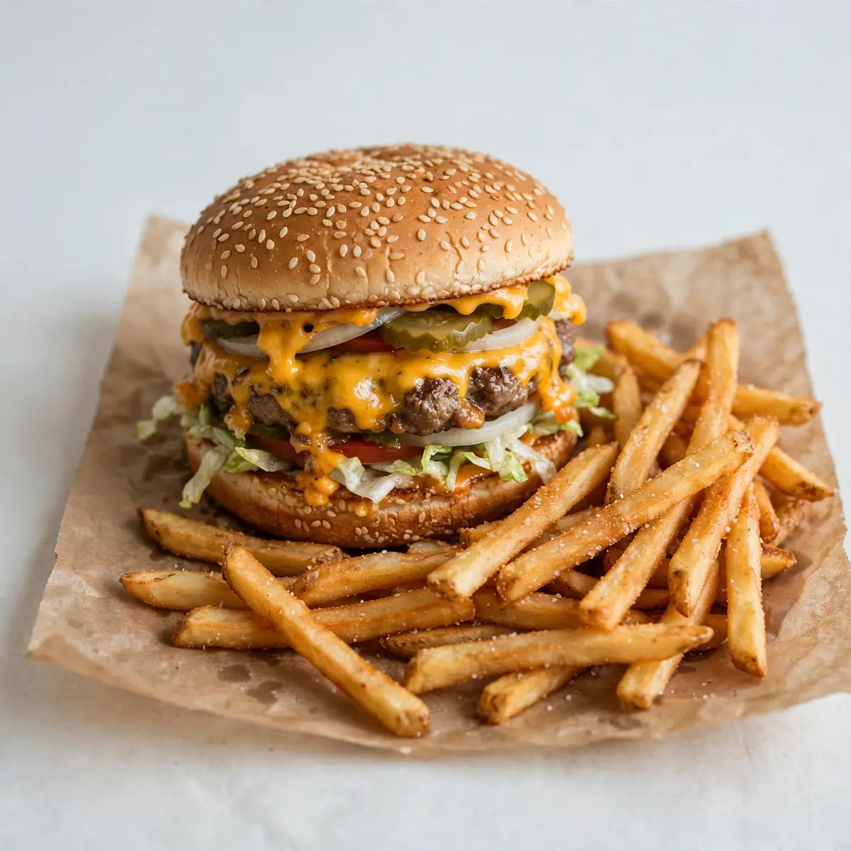 Klassischer American Cheeseburger Meal Prep für 2 Euro pro Portion