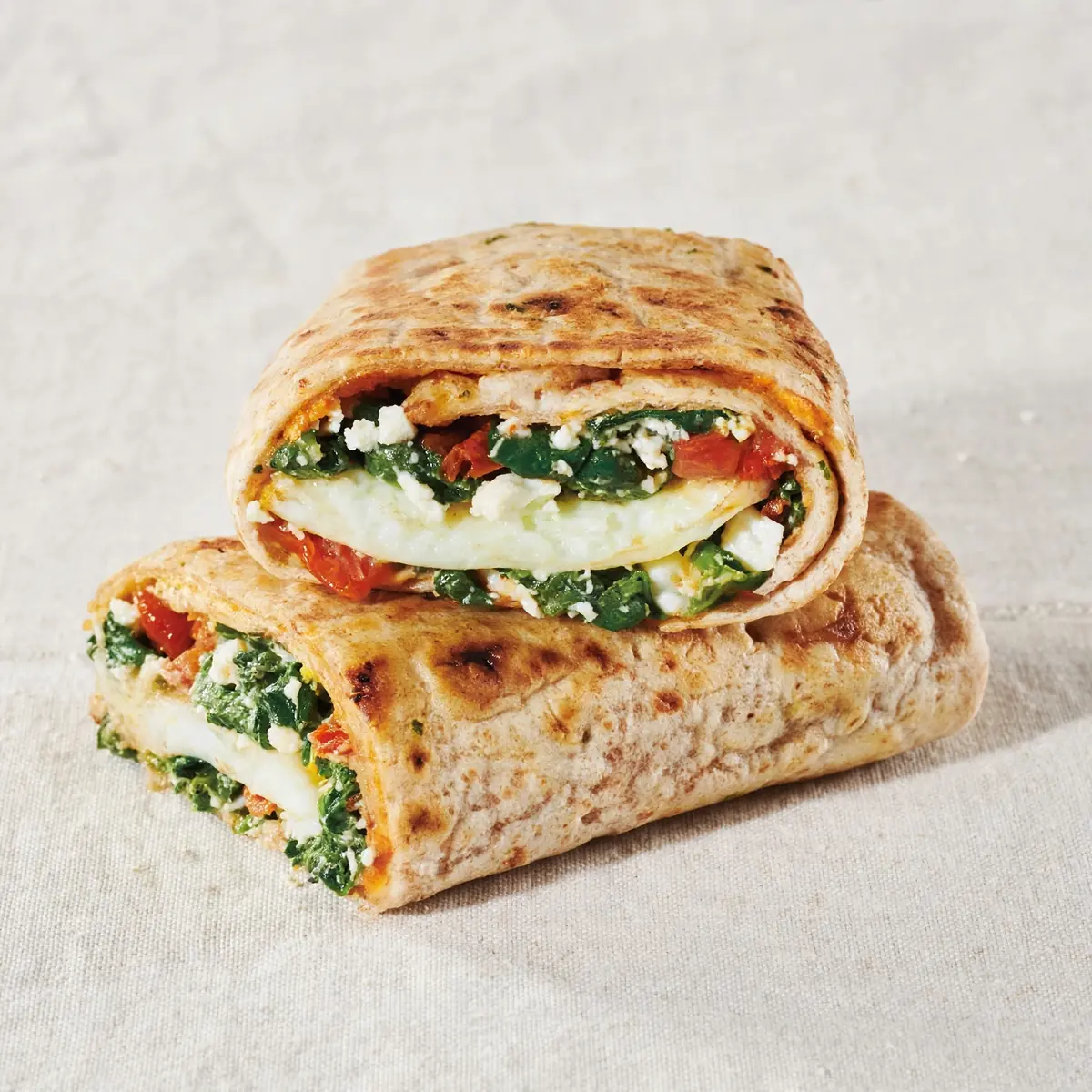 Kopierter Starbucks Spinat Feta Wrap Günstig Meal Prep