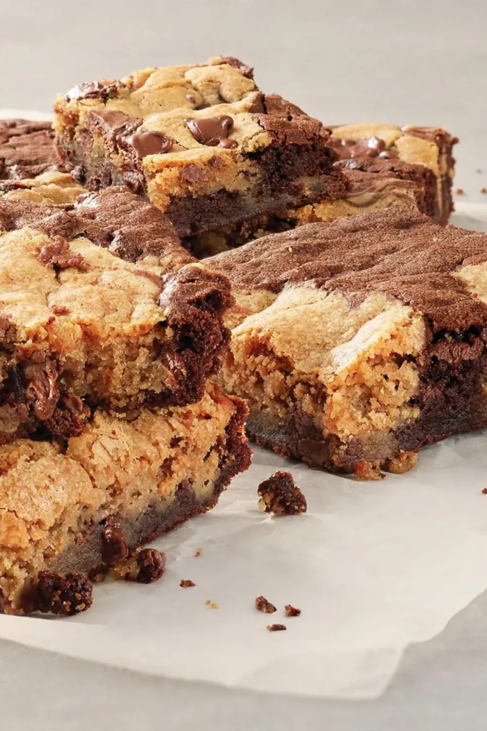 Copycat Domino’s Marbled Cookie Brownie