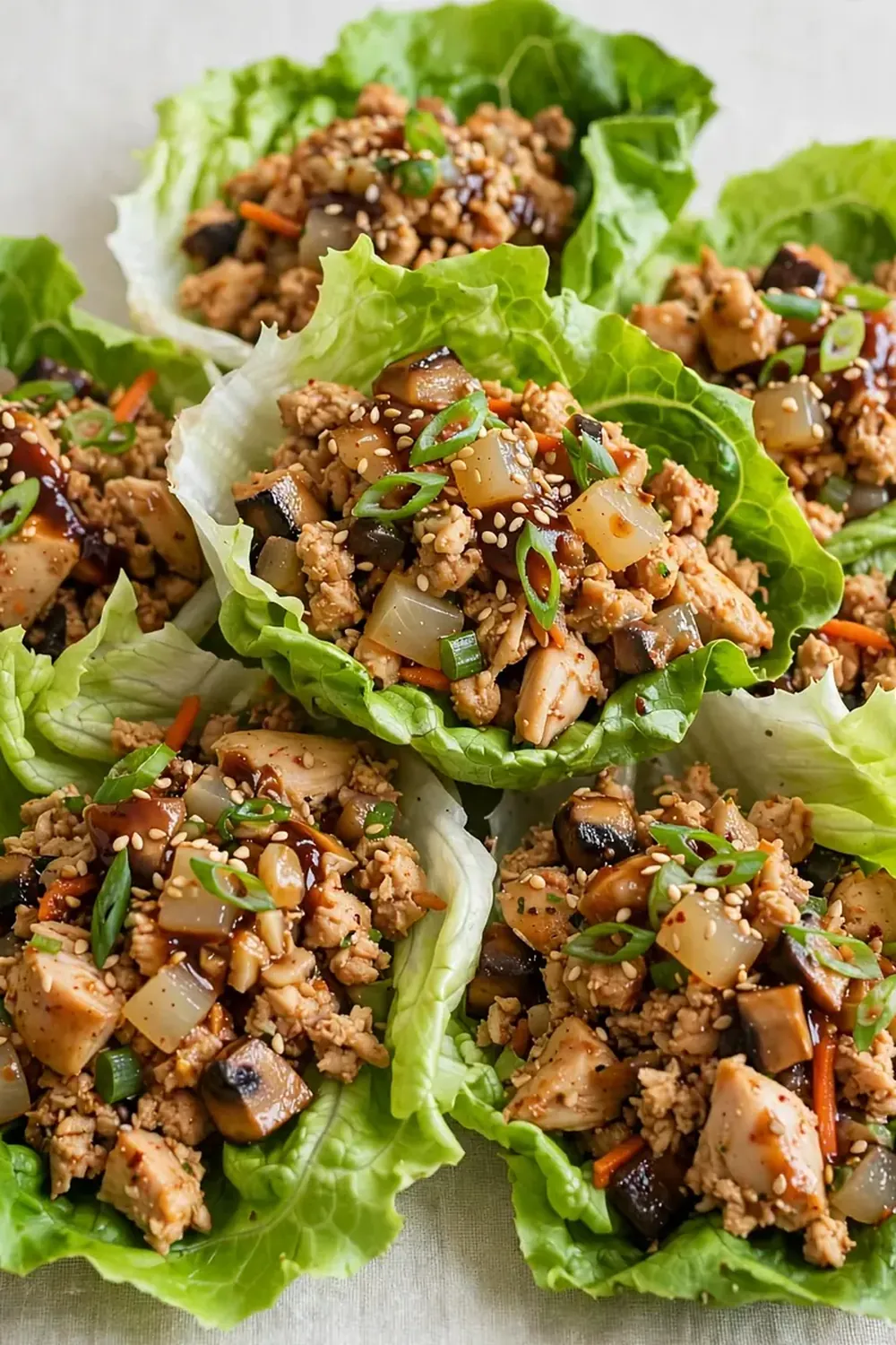 Copycat PF Chang’s Chicken Lettuce Wraps