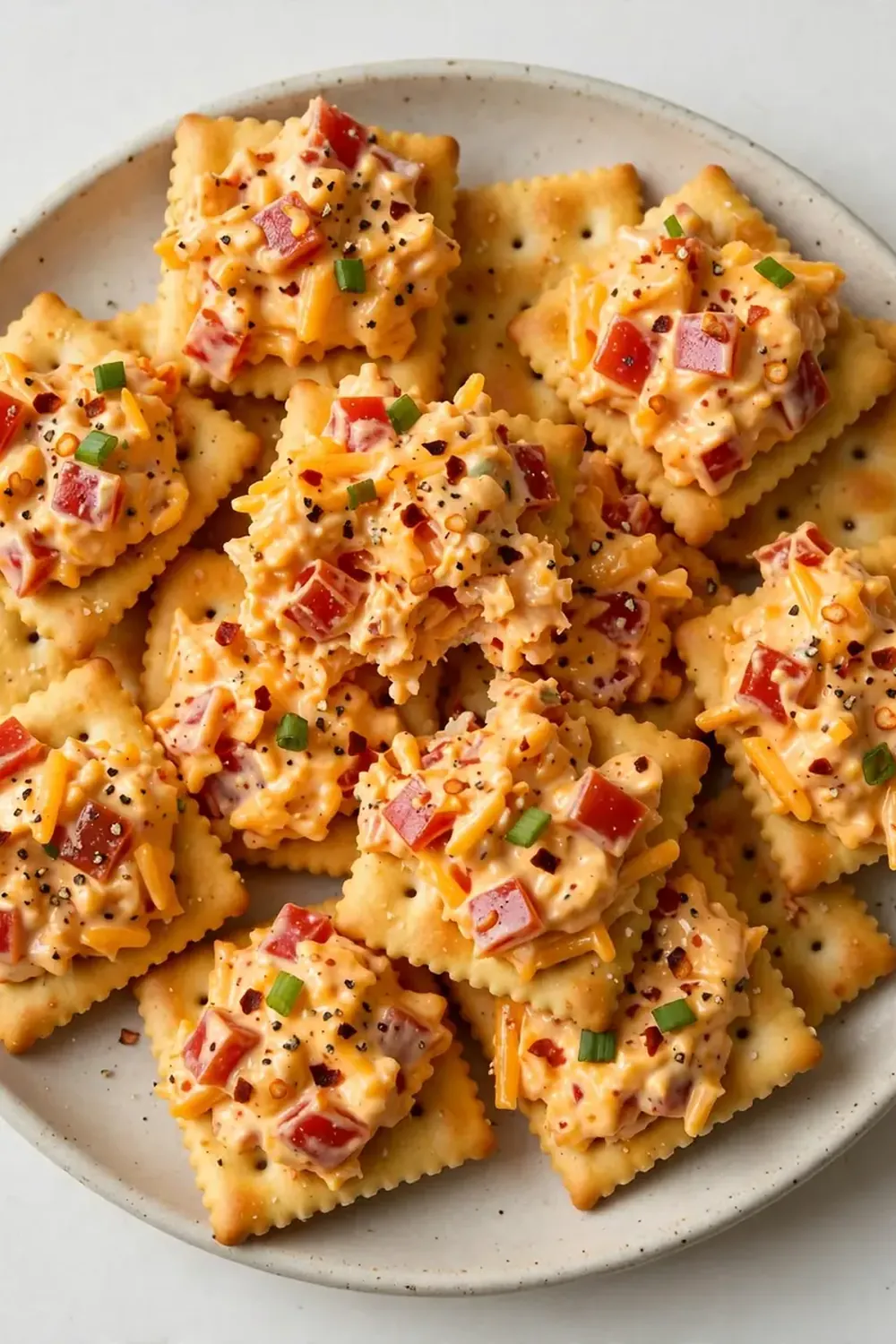 spicy pimento cheese crackers recipe