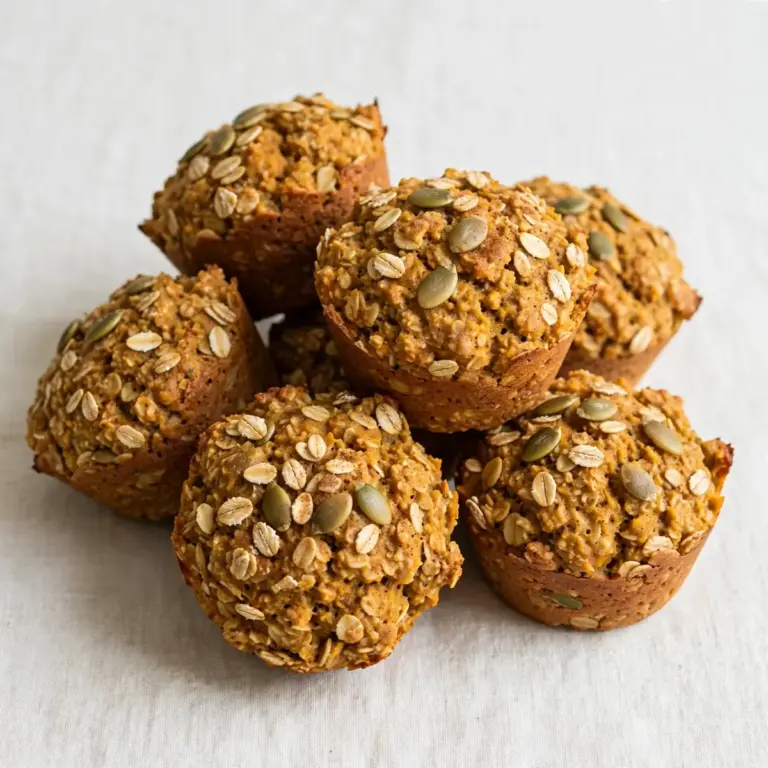 Gemütliche Kürbis-Haferflocken-Muffins Zum Genießen