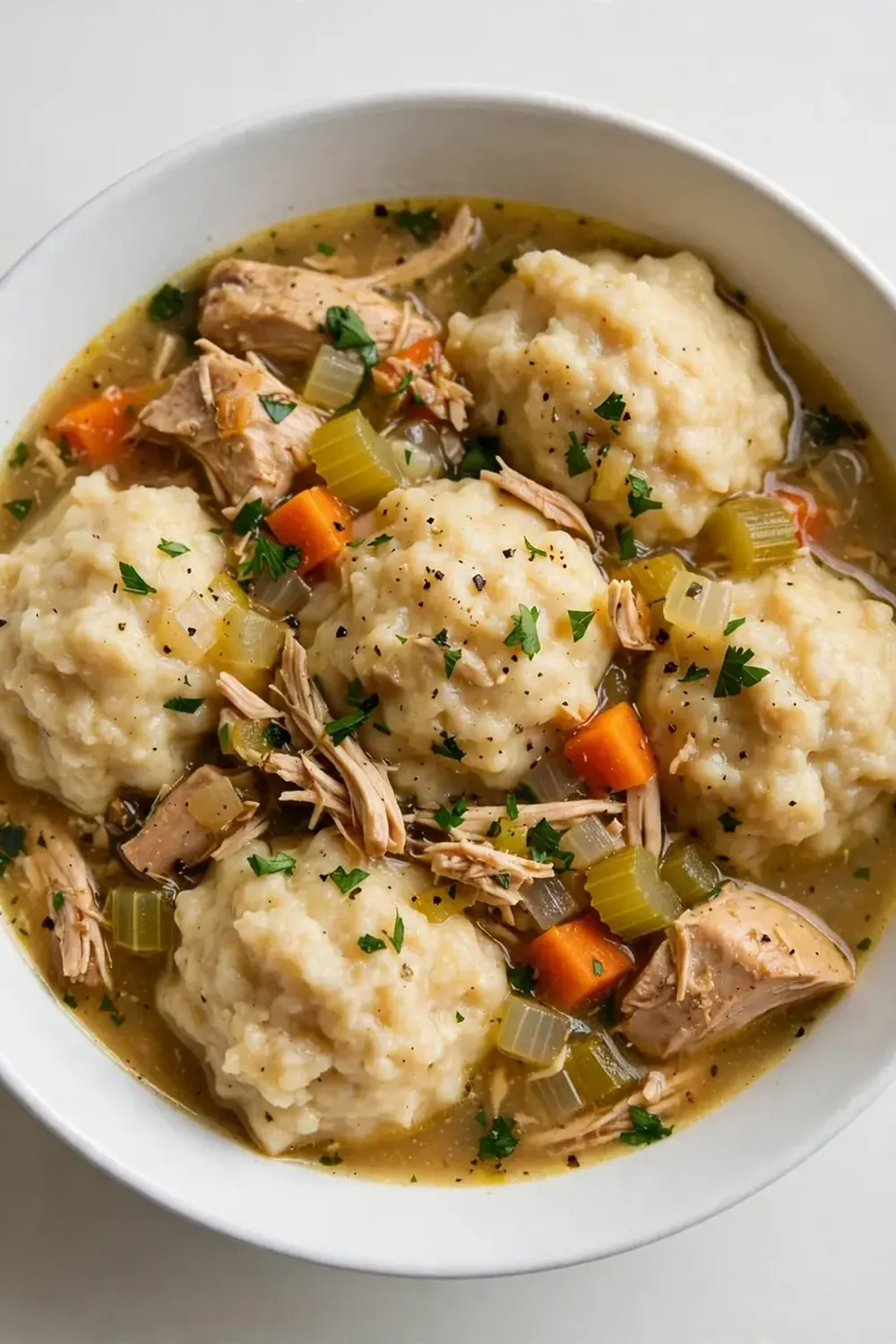 old fashioned chicken and dumplings