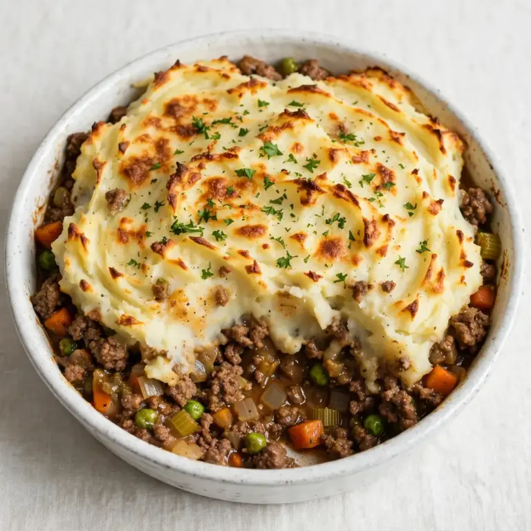 Gemütliches Easy Shepherd’s Pie mit Hackfleisch