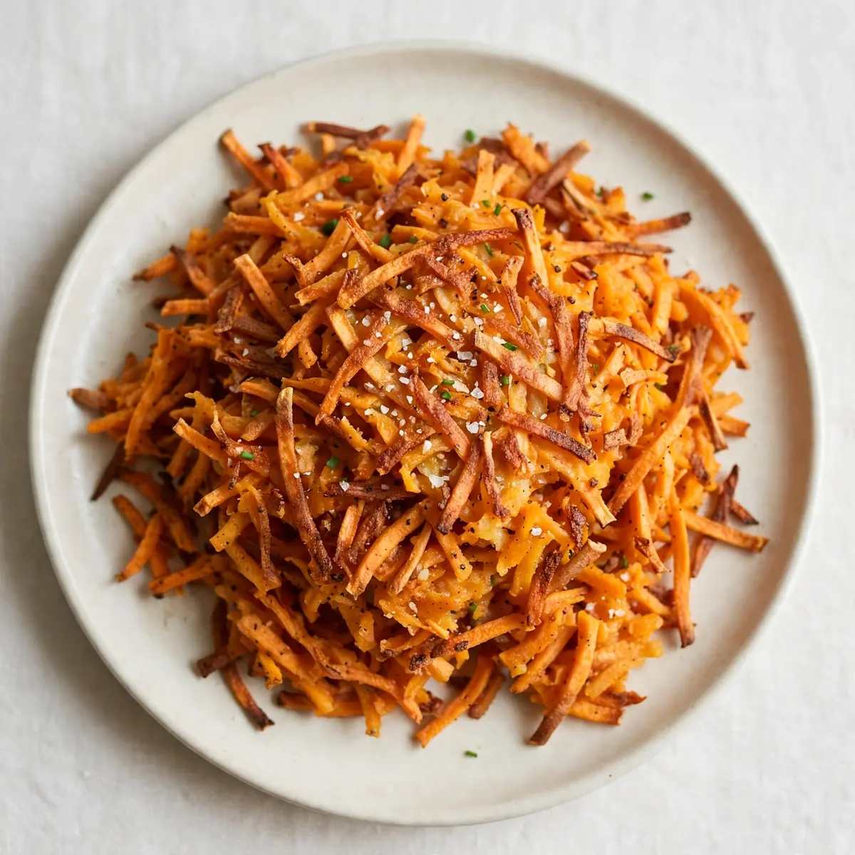 Selbstgemachte Sweet Potato Hash Browns Zum Genießen