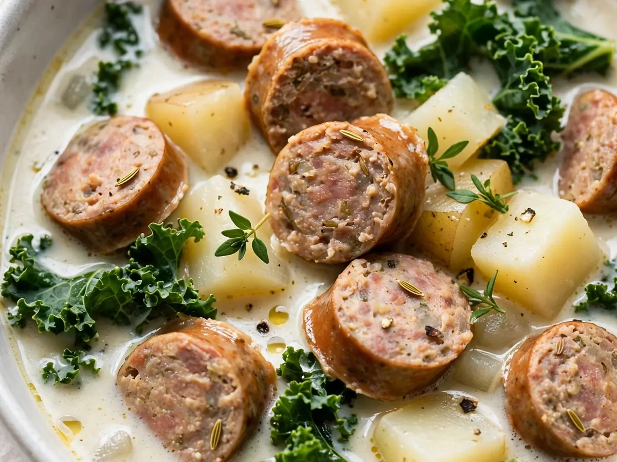 Copycat: Olive Garden’s Zuppa Toscana mit italienischer Wurst