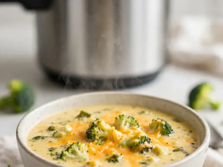 Copycat: Panera’s Broccoli Cheddar Soup im Schnellkochtopf