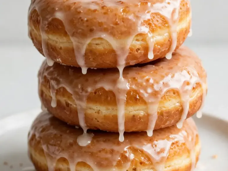 Kopie: Dunkin’ Donuts’ Classic Glazed Donuts ohne Frittieröl