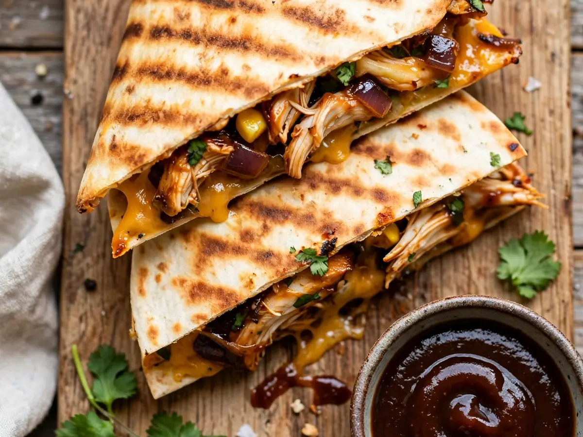 Nachgeahmt: Chipotle’s BBQ Chicken Quesadilla