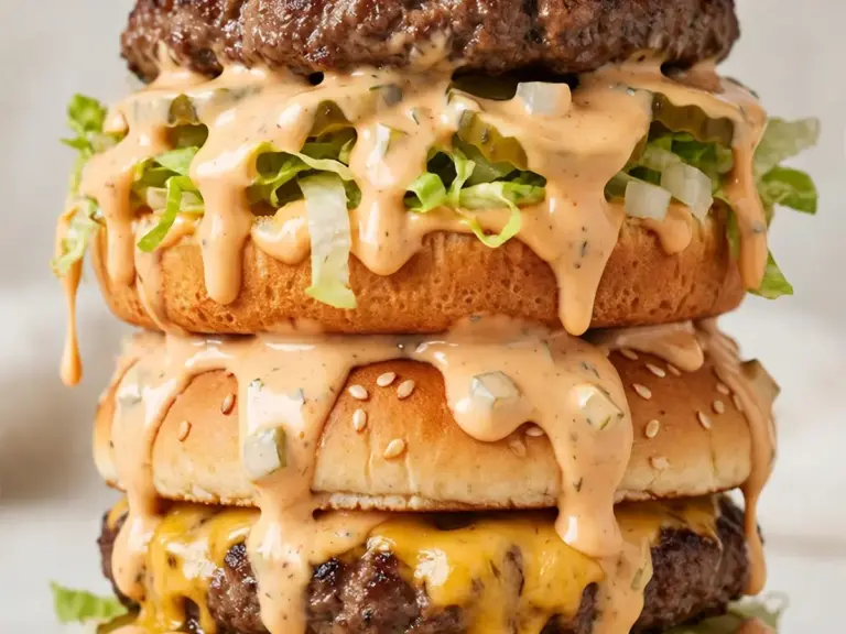 Nachgeahmt: McDonald’s Big Mac mit doppelter Sauce Variante